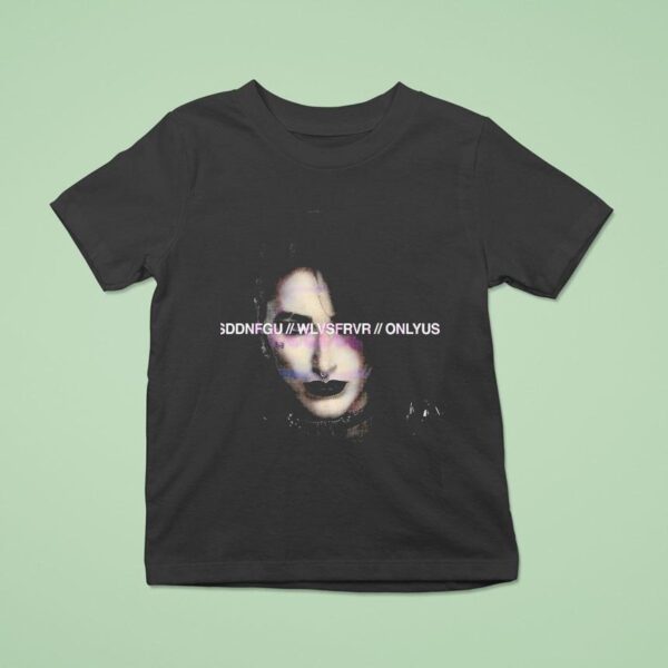 Rhea Ripley Dark Goth Makeup Wrestling Portrait T Shirt