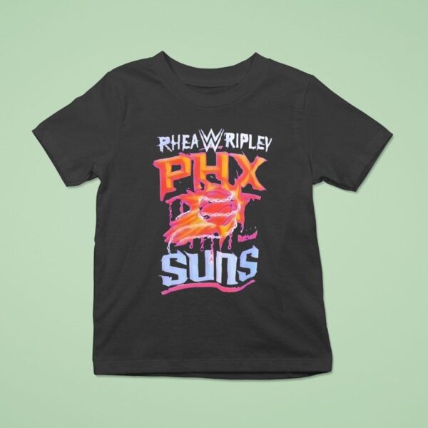 Rhea Ripley Wwe X Phoenix Suns Basketball T Shirt