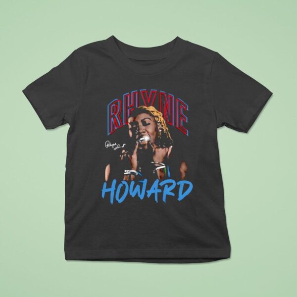 Rhyne Howard Atlanta Dream Basketball Signature Graphic T Shirt