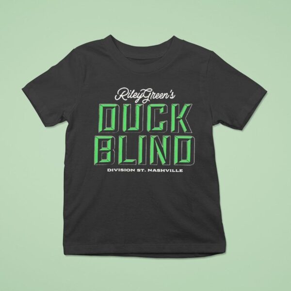 Riley Green Duck Blind Division St Nashville T Shirt