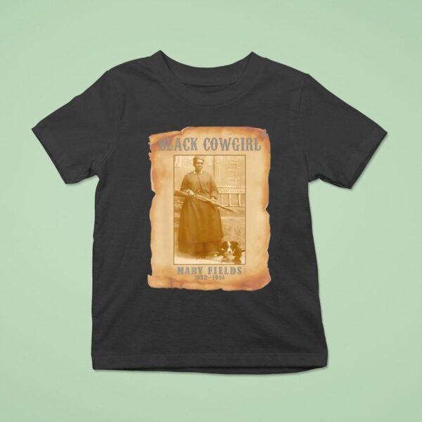 Rodeo Texas Black Cowgirl Mary Fields T Shirt