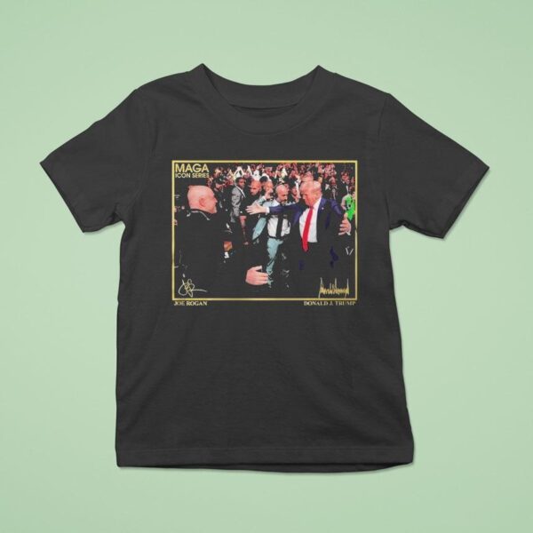 Rogan And Trump Icon Series Maga T Shirt
