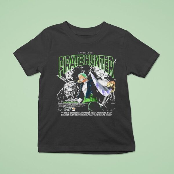 Roronoa Zoro The King Of Hell Pirate Hunter T Shirt