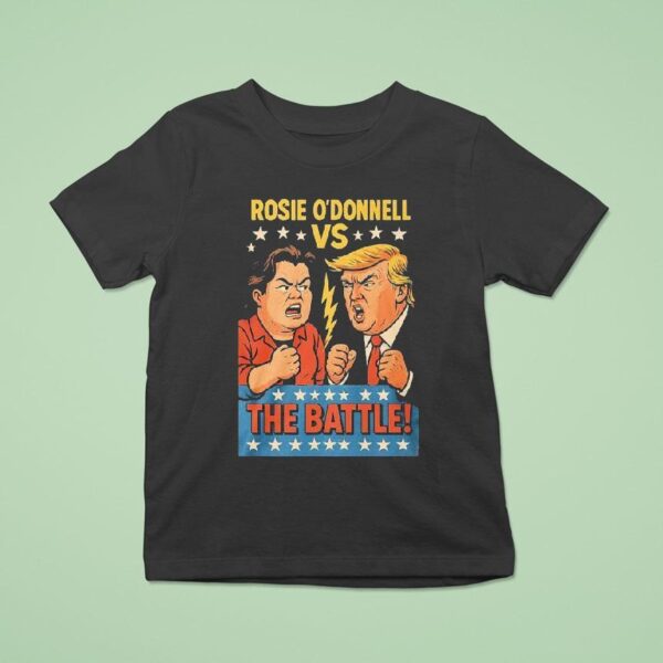 Rosie O Donnell Vs Trump The Battle Grudge Match T Shirt