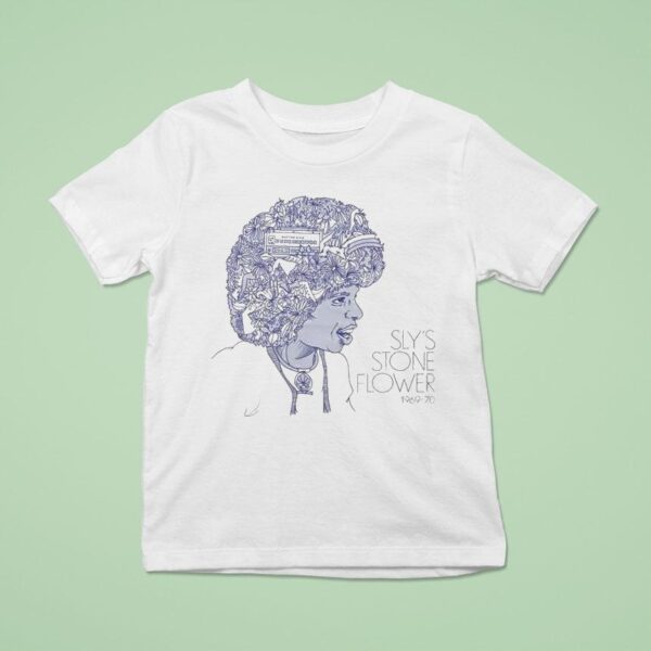 Rotter And Friends Sly Stone Flower T Shirt