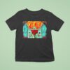 Rush Th Anniversary Featuring Portraits And Owl In Surrealist Museum T Shirt