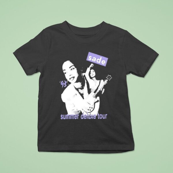 Sade Summer Deluxe Tour Vintage T Shirt