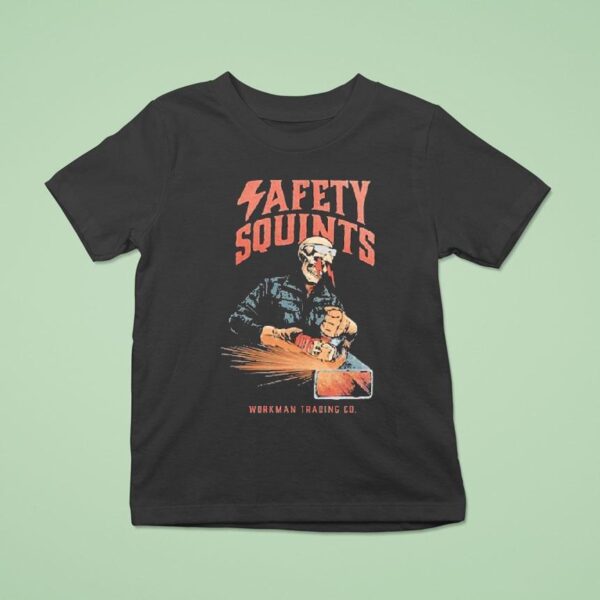 Safety Squints Workman Trading Co Skeleton T Shirt