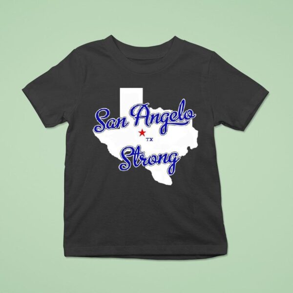 San Angelo Strong Texas T Shirt