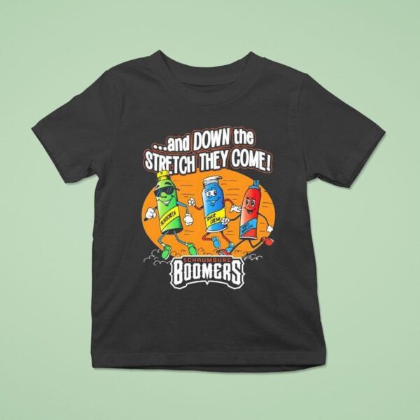 Schaumburg Boomers And Down The Stretch They Come T Shirt