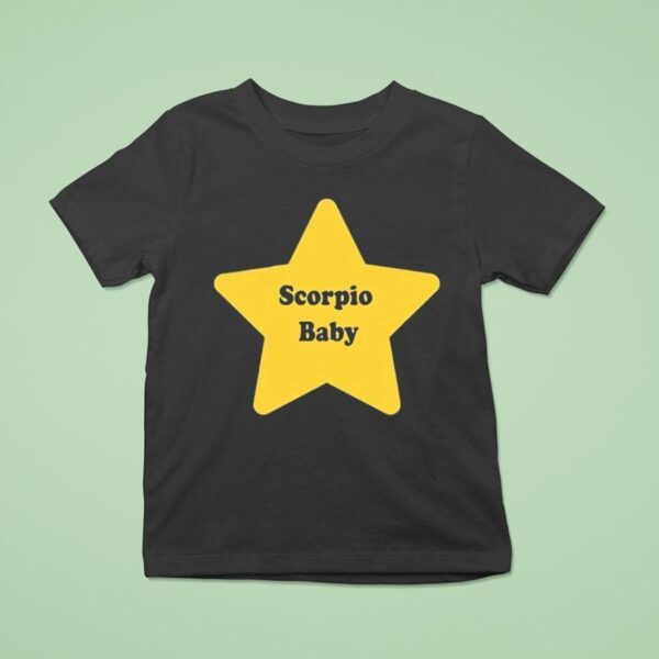 Scorpio Baby Star T Shirt