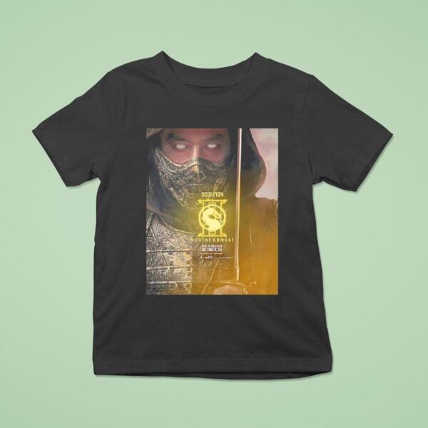 Scorpion Mortal Kombat Ii Movie T Shirt