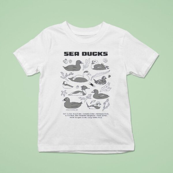 Sea Ducks Surf Scoter King Eider Common Eider Harlequin Duck T Shirt