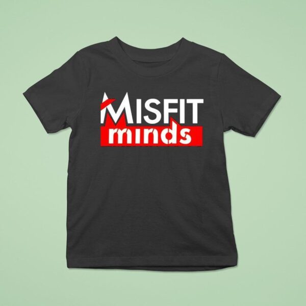 Shaggers Misfit Minds Logo T Shirt