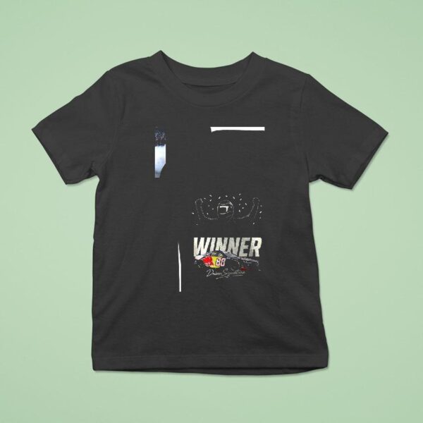 Shane Van Gisbergen Winner Driver Signature T Shirt