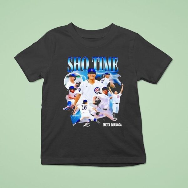 Shota Imanaga Shotime Chicago Cubs Baseball T Shirt