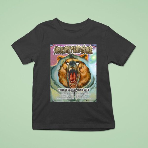 Siberian Meat Grinder Thrash Metal Bear Cult Tour Dates Tsar T Shirt