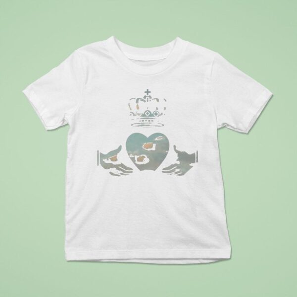 Simple Minds Claddagh Heart Hands T Shirt