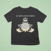 Simple Minds Claddagh Summer Live Itinerary Globe Hands T Shirt
