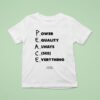 Skate Muzik Power Equality Always See Everything Ghost Dog T Shirt