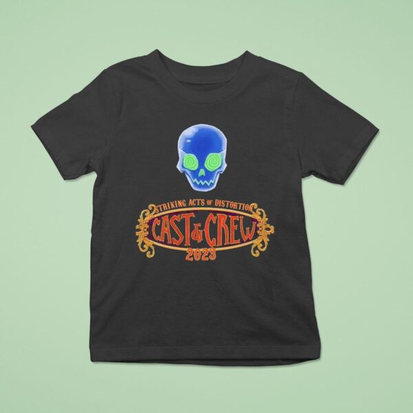 Skull Cast And Crew Striking Acts Of Distortion T Shirt