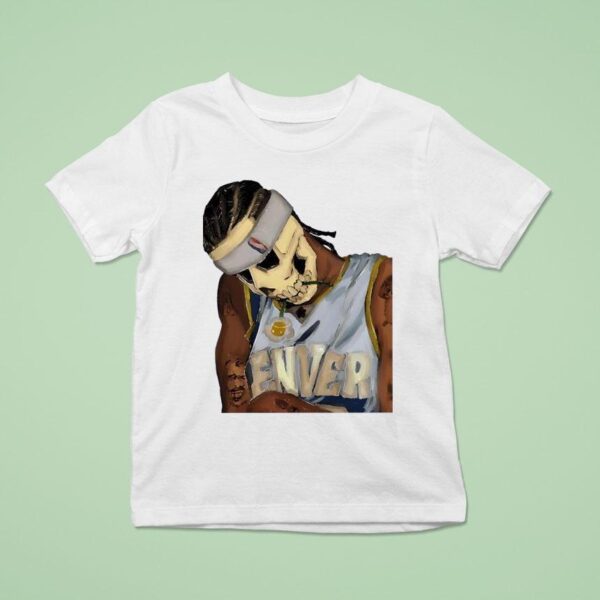 Skull Mask Denver Nuggets Players T Shirt