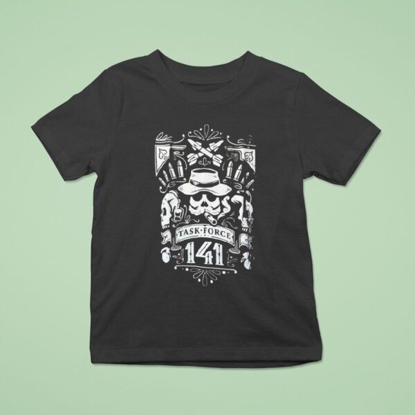 Skull Smoking Task Force T Shirt