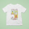Smiling Friends Character Grid T Shirt