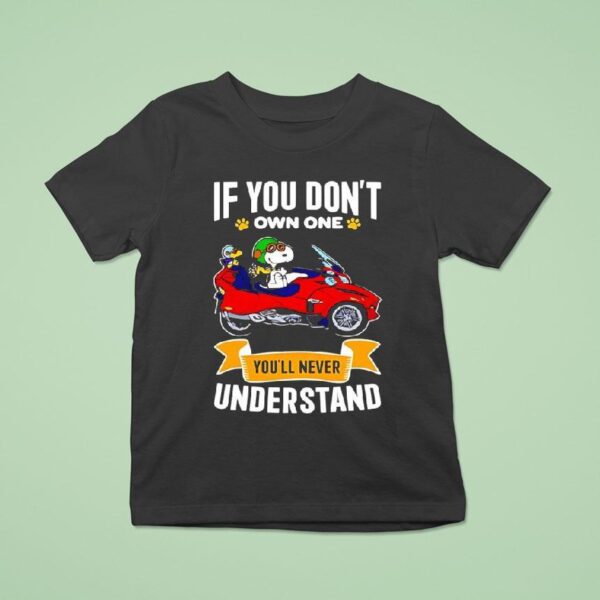 Snoopy And Woodstock If You Don T Own One You Ll Never Understand T Shirt