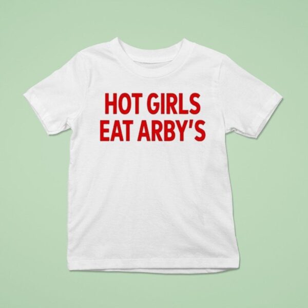 Sophie Cunningham Wearing Hot Girls Eat Arby S T Shirt