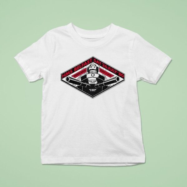Spandau Ballet Hms Belfast Buffet And Disco T Shirt