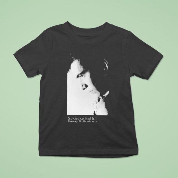 Spandau Ballet John Keeble Through The Barricades Iconic Photo T Shirt