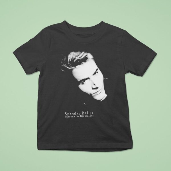 Spandau Ballet Steve Norman Through The Barricades Iconic Photo T Shirt