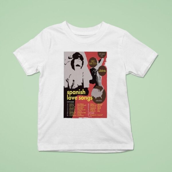Spanish Love Songs September Usa Tour Dates T Shirt