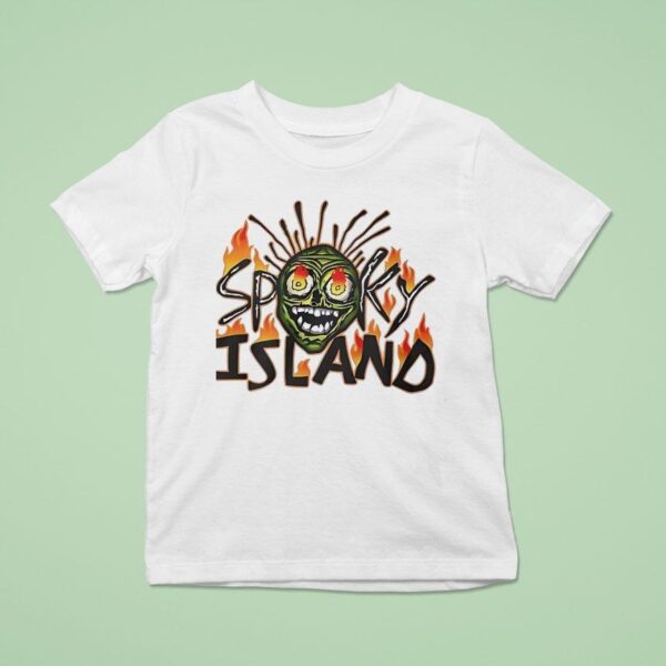 Spooky Island Monster T Shirt