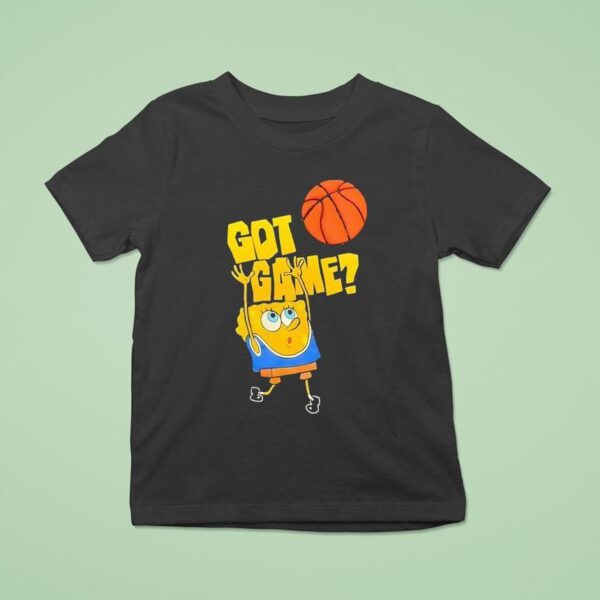Squarepants Got Game Basketball T Shirt