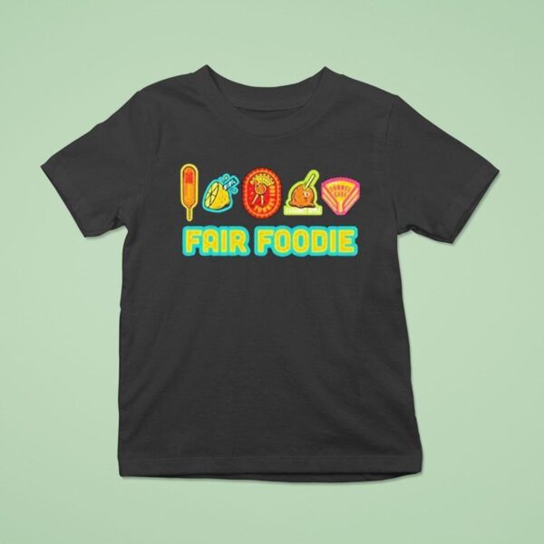 State Fair Of Texas Fair Foodie Icons T Shirt