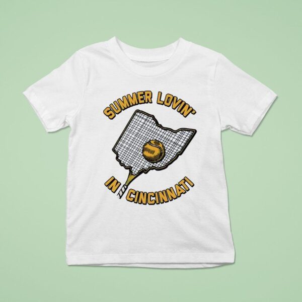 Summer Lovin In Cincinnati Baseball T Shirt