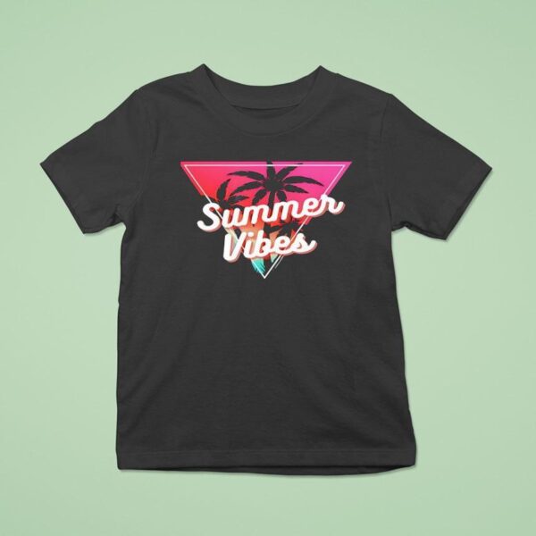 Summer Vibes Beach Vintage T Shirt