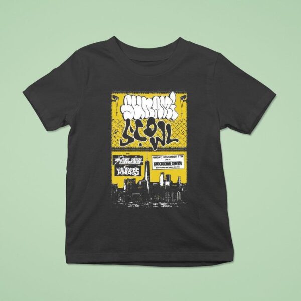 Sunami X Scowl Queens New York November T Shirt