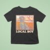 Sunset Dog In Field Local Boy T Shirt