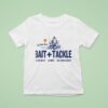 Sunset Life Wide Open Bait And Tackle Live Bait Lures Ice Cold Beer T Shirt