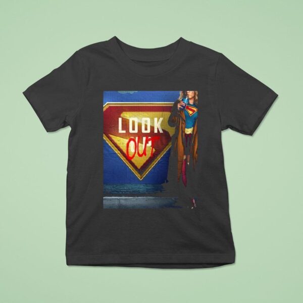 Supergirl Look Out June Movie From James Gunn T Shirt