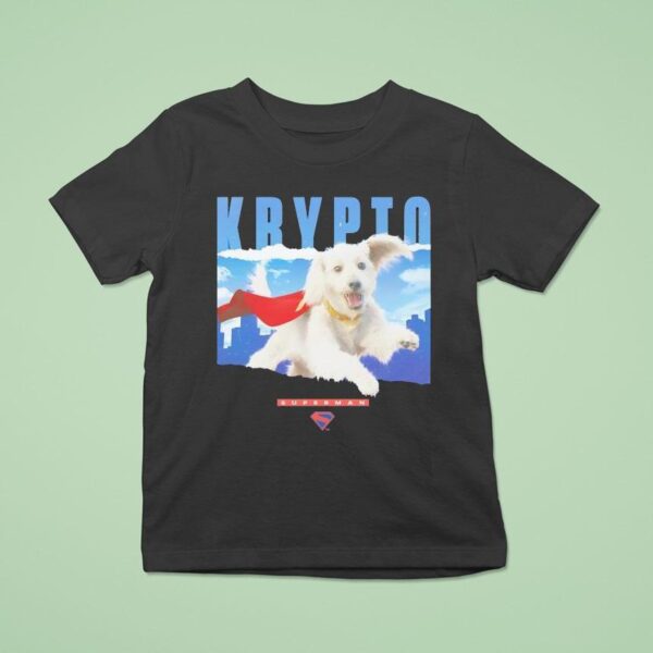 Superman Krypto Dog T Shirt
