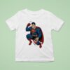 Superman Smoking Cartoon T Shirt