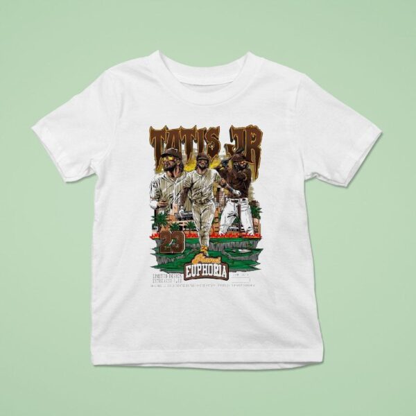 Tatis Jr San Diego Padres Planet Euphoria T Shirt