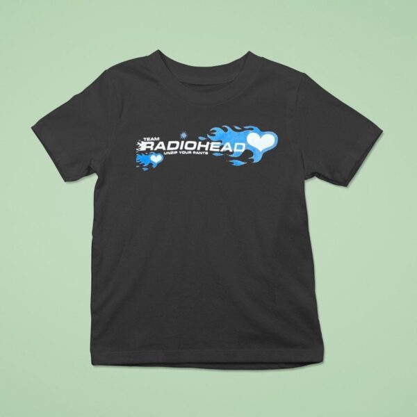 Team Radiohead Unzip Your Pants T Shirt