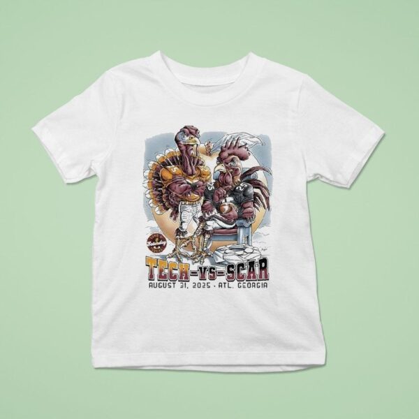 Tech Vs Scar August Atlanta Georgia T Shirt