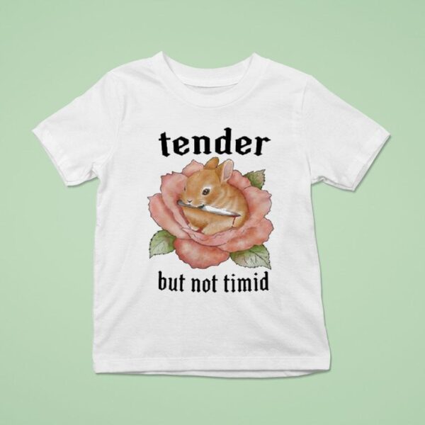 Tender But Not Timid Bunny Knife T Shirt