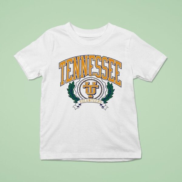 Tennessee Volunrs Laurel Wreath College T Shirt